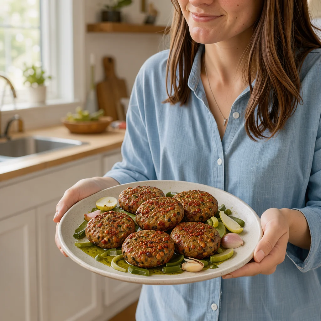 Homemade Chorizo-Spiced Breakfast Sausage Patties – vegetarian recipe