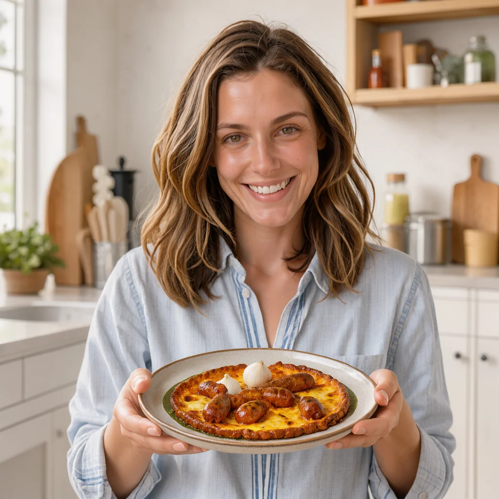 Spicy Sausage Shakshuka (Eggs in Purgatory) – vegetarian recipe