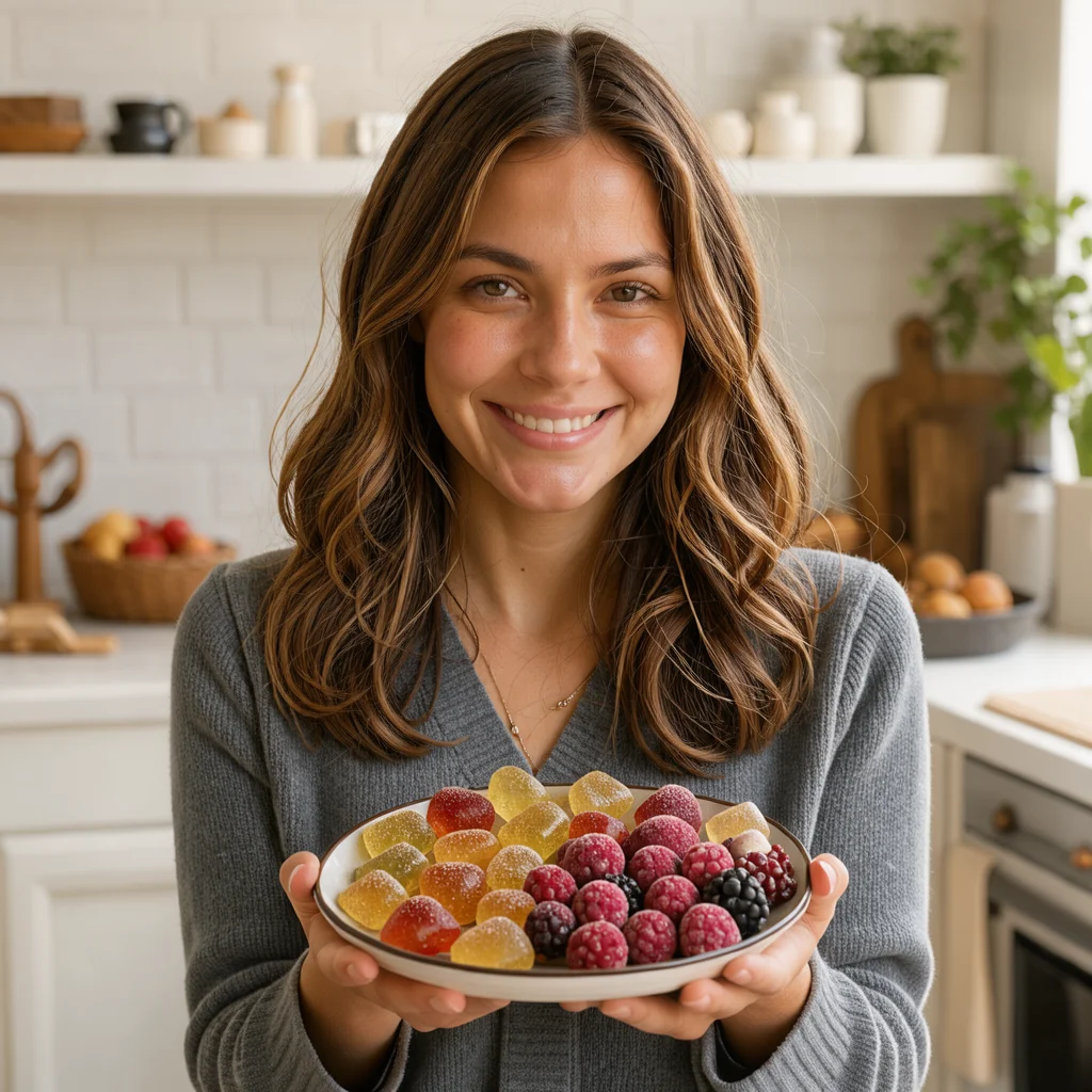 Kombucha Gummy Snacks – vegetarian recipe
