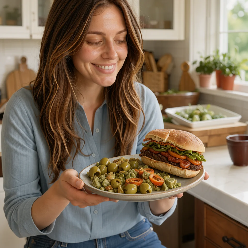 New Orleans-Style Olive Salad – vegetarian recipe