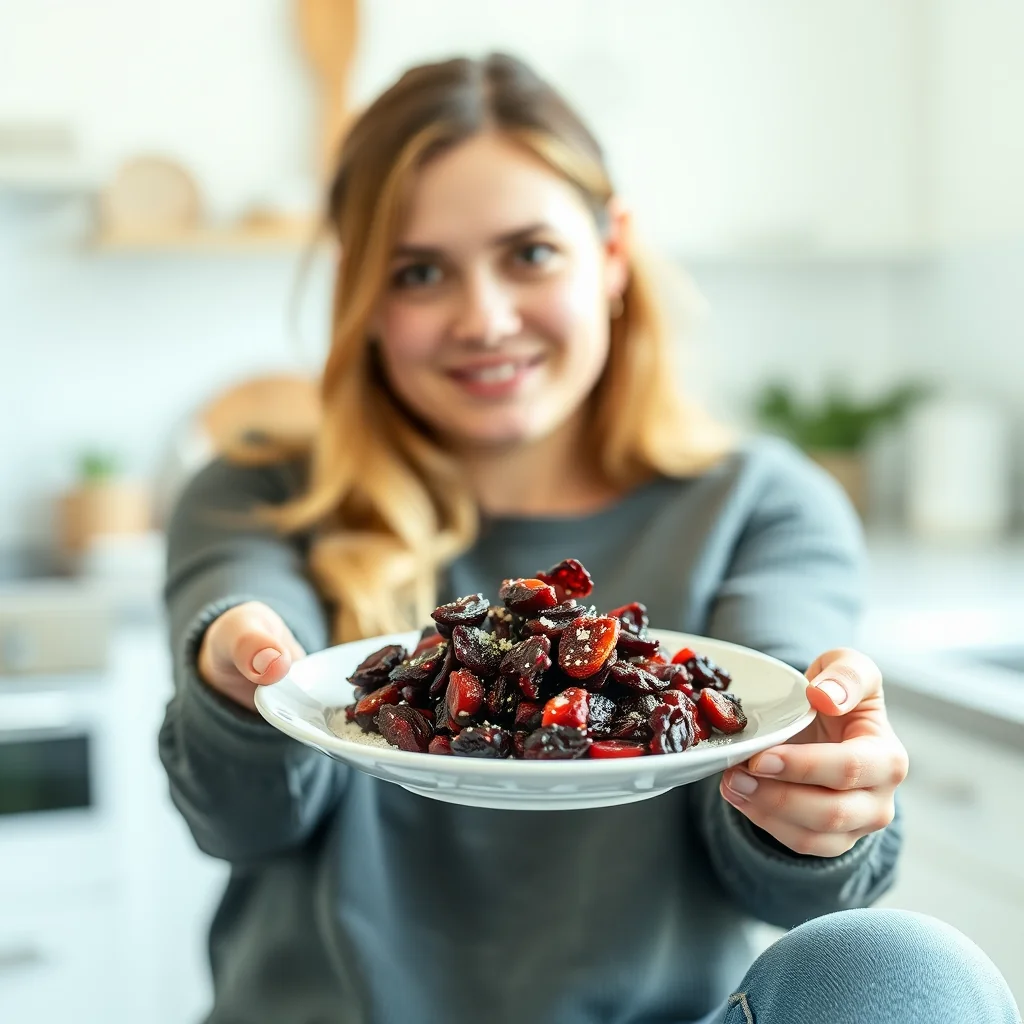 Sugar-Free Dried Cranberries (Keto) – vegetarian recipe