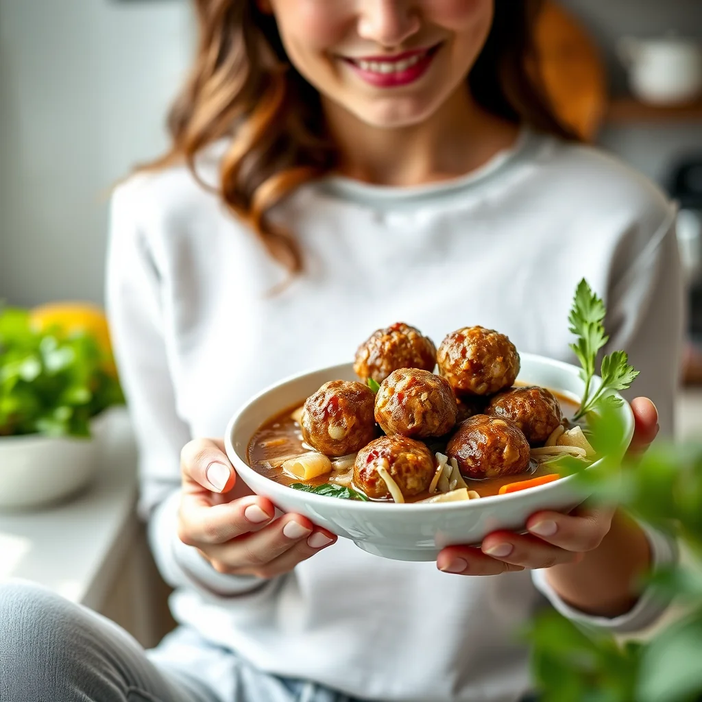 Easy Peasy Wonton-less Soup (Low-Carb, Keto) – vegetarian recipe