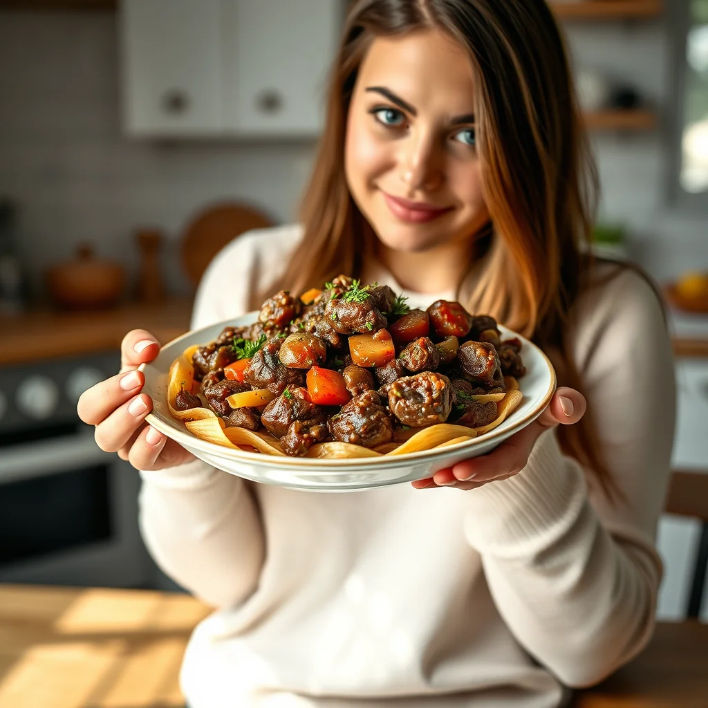 Hearty Beef and Vegetable Ragout – vegetarian recipe
